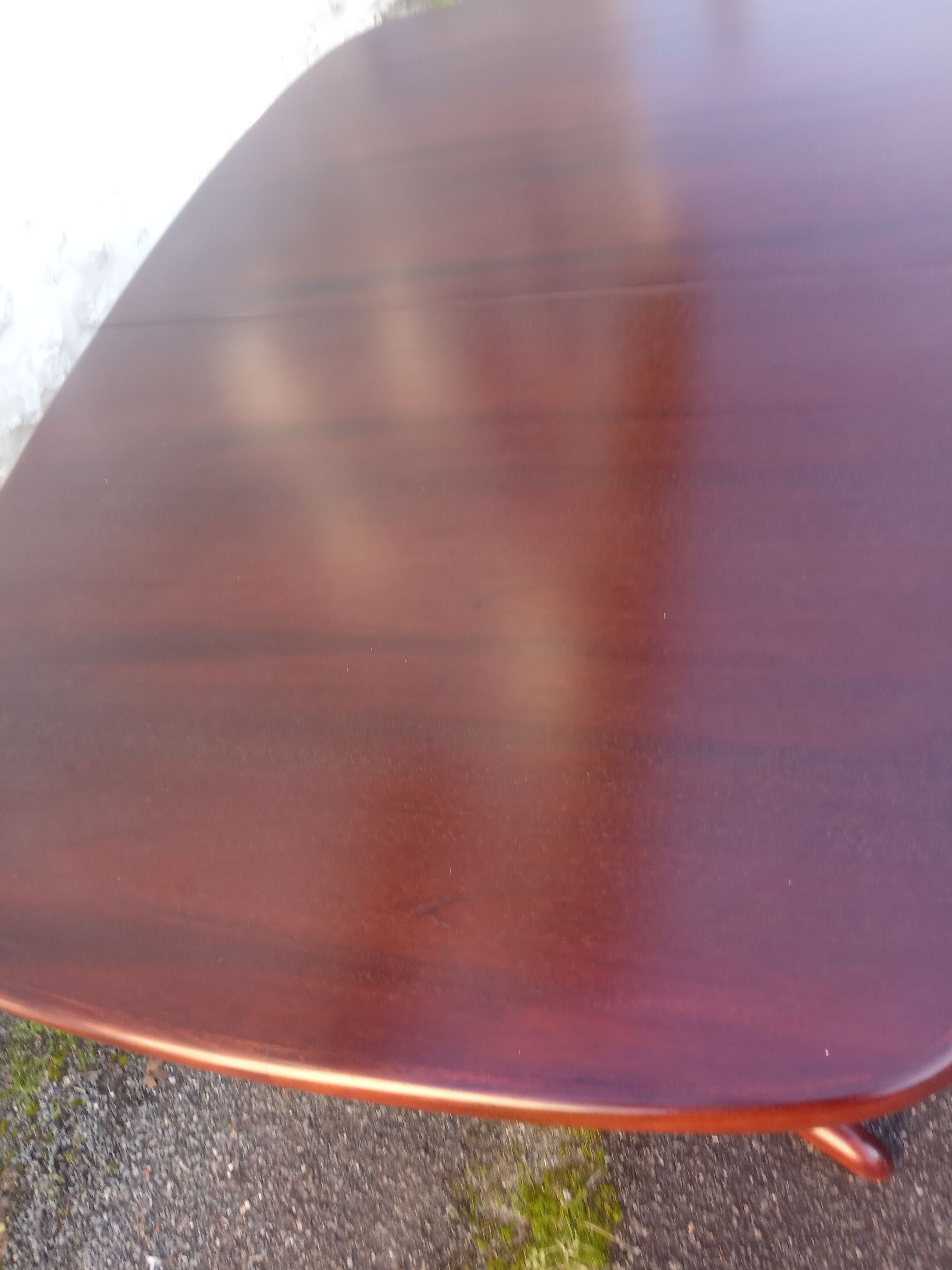 Stretchy vintage table Skovby Denmark 60s