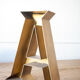Old sign letter A
