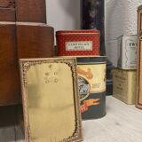 Old brass frame