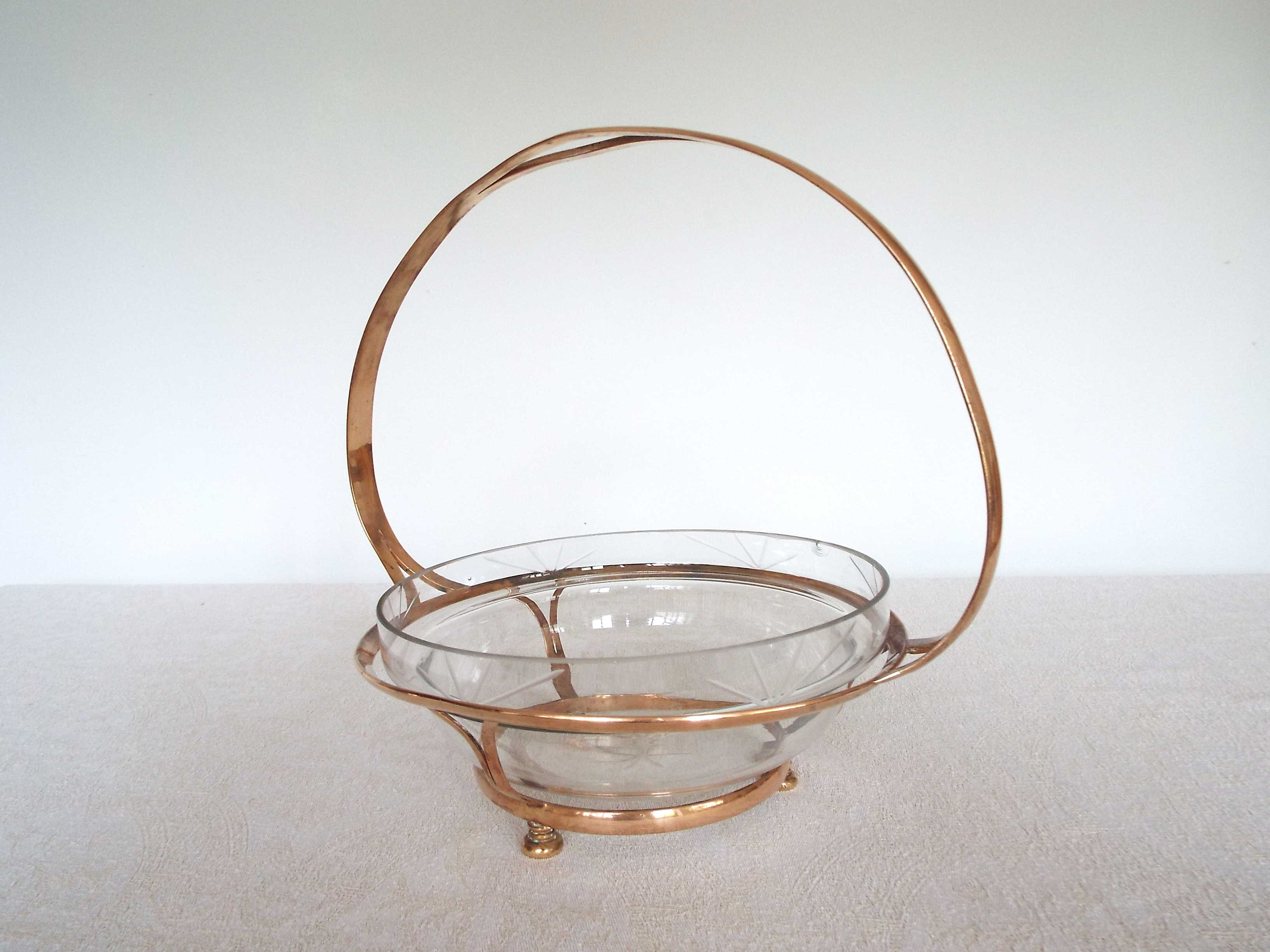 Coupe à fruits art déco