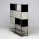 Wim Rietveld Model 663-2 Modular Metal Storage Cabinet for Gispen, 1954
