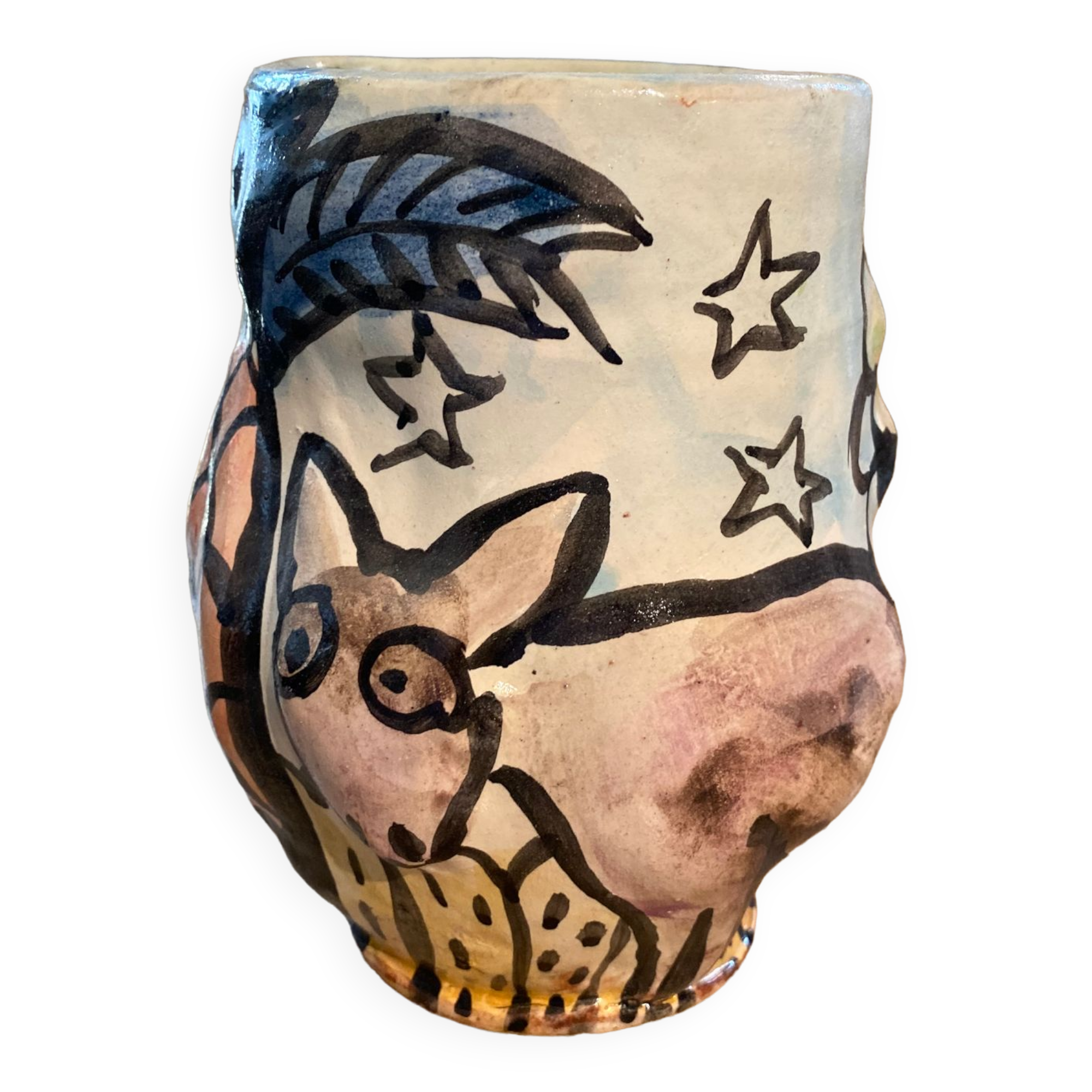 Donkey vase contemporary artist
