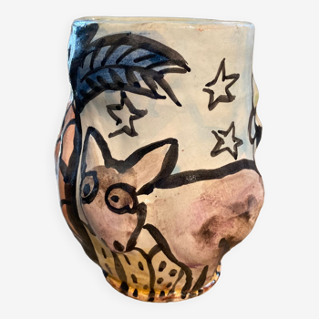 Donkey vase contemporary artist