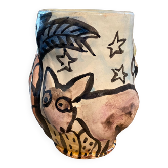 Donkey vase contemporary artist