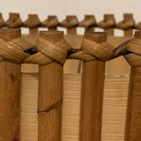 Rattan tripod lamp 1950 H47