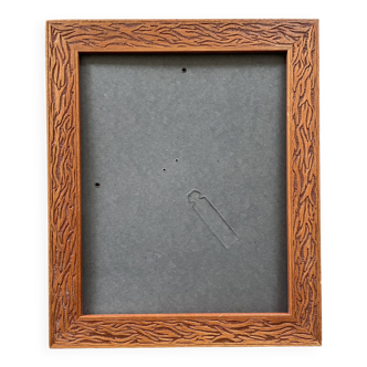 Carved wooden frame 30x36cm