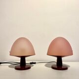 Pair of Dolly lamps by Franco Mirenzi for Valenti Luce, 1970's