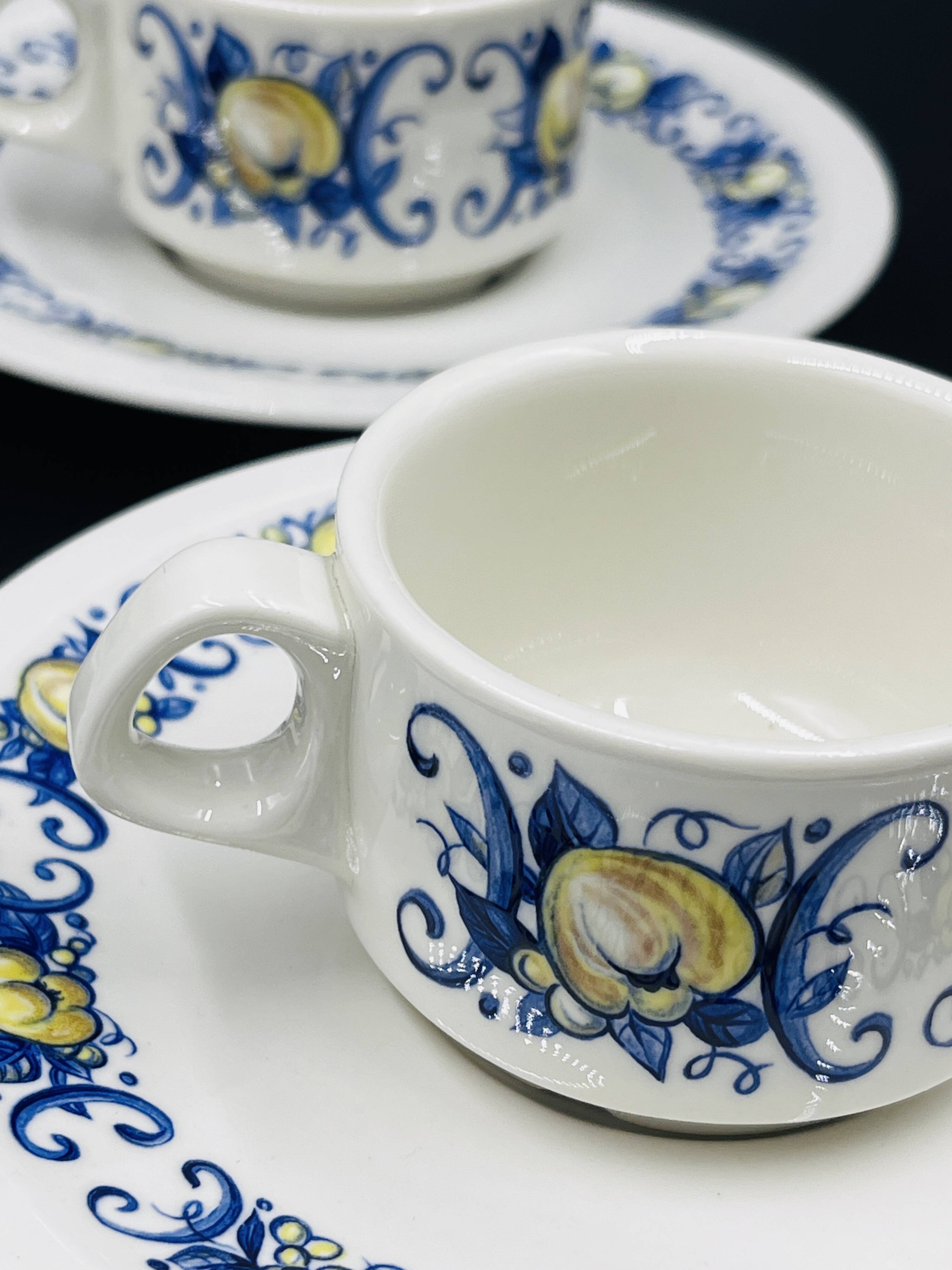 Cadiz – 6 cups and 6 espresso cups & milk jug – Villeroy & Boch