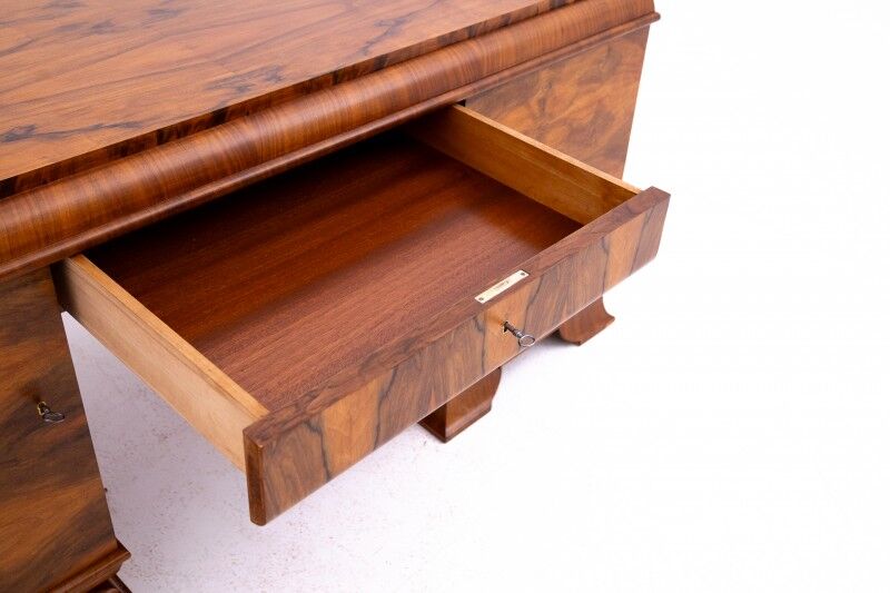 Art Deco office set from the 1930s, Poland. After renovation.