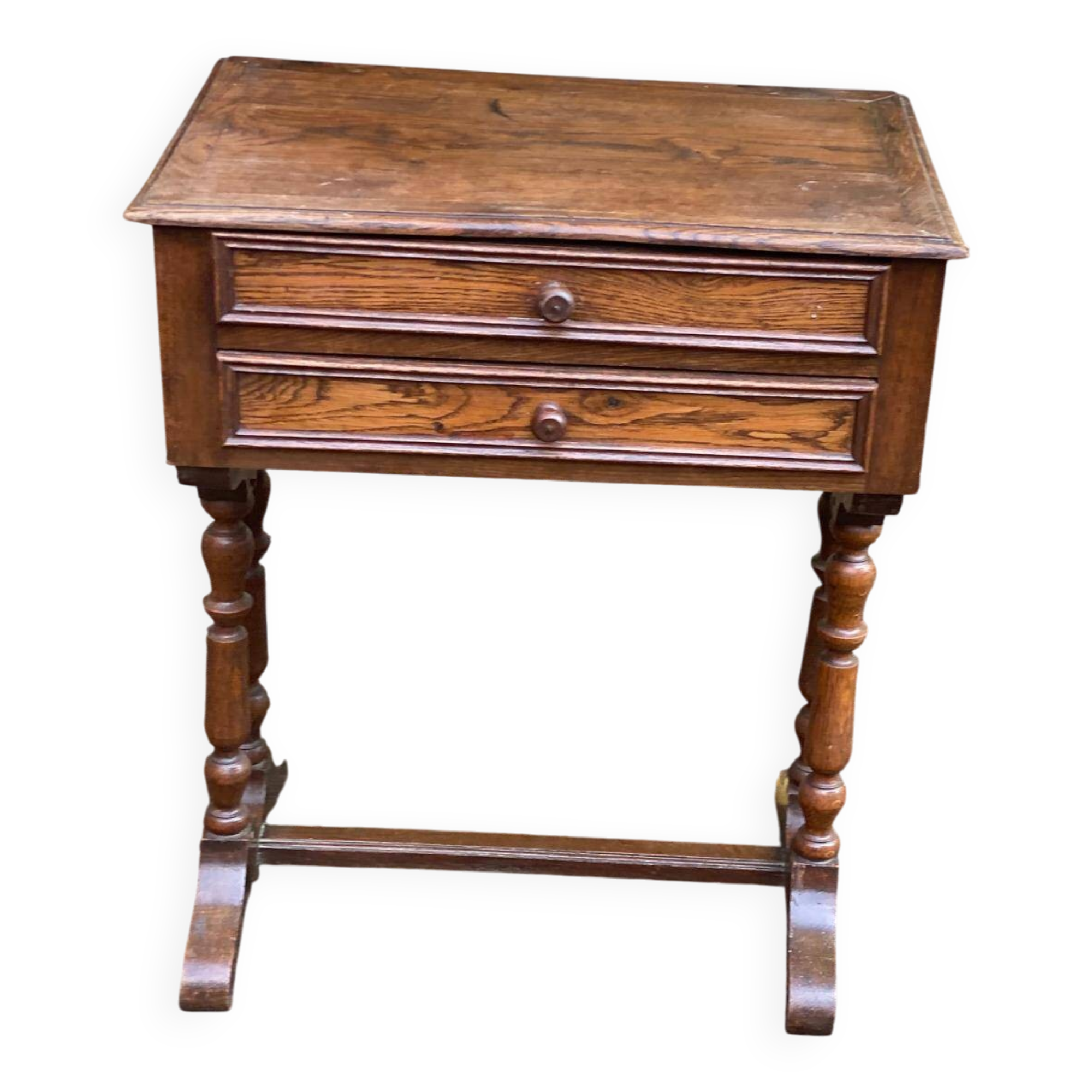 Napoleon III solid wood bedside table