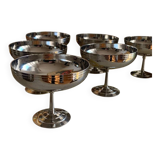 Set of 6 "Sully" Cups by Létang & Rémy French – 1