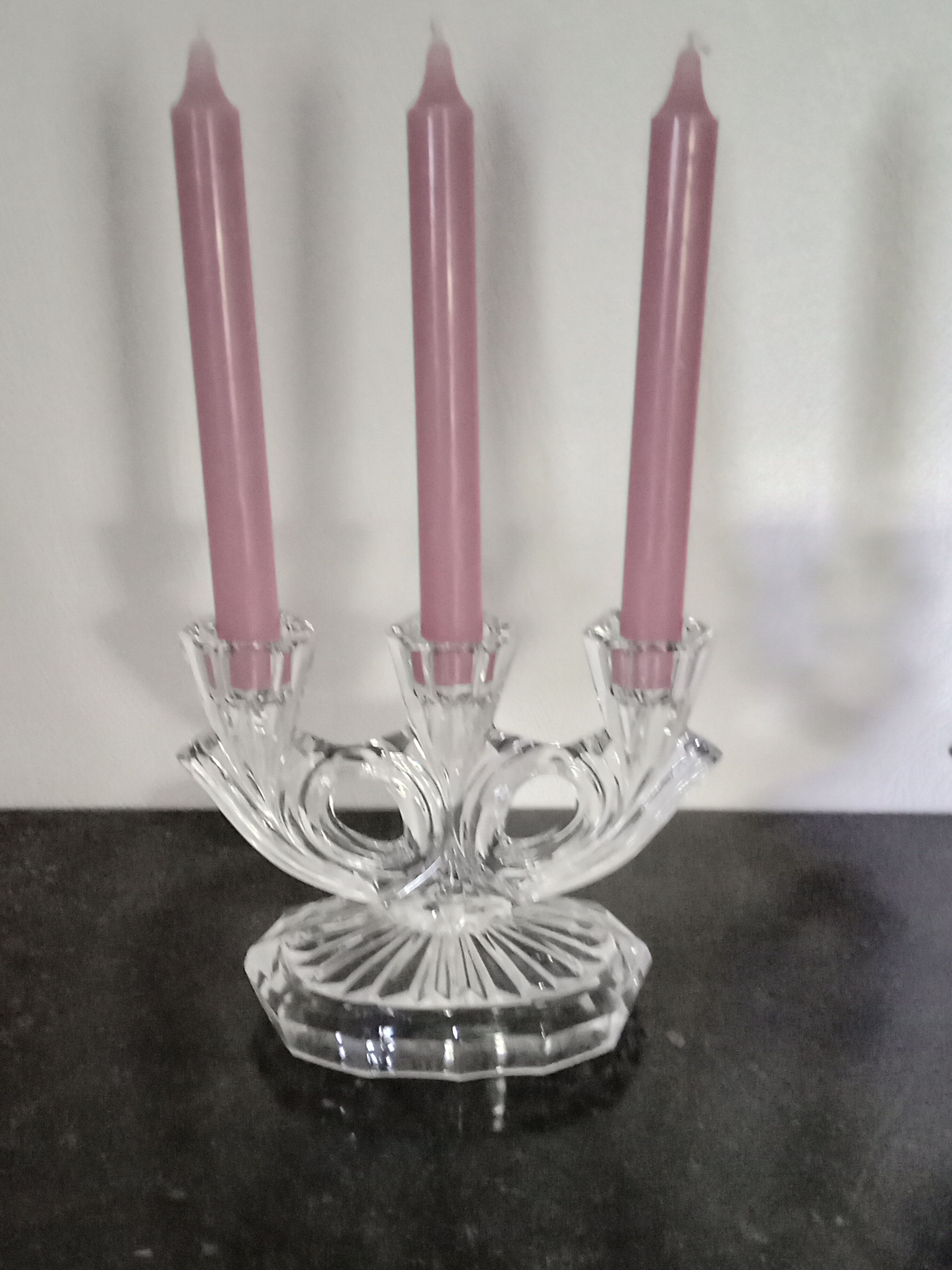 Pair of candle holders