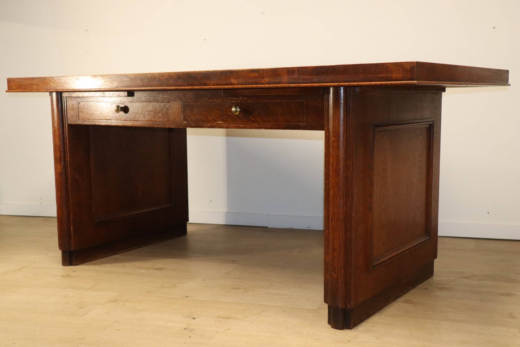 Bureau Moderniste en chêne époque Art Déco, 1940