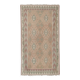 Vintage Turkish kilim, handwoven, 137x232 cm.