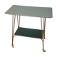 vintage rolling serving cart