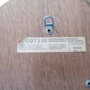 Grand miroir soleil à parecloses - Mid century / Regency - Decknudt