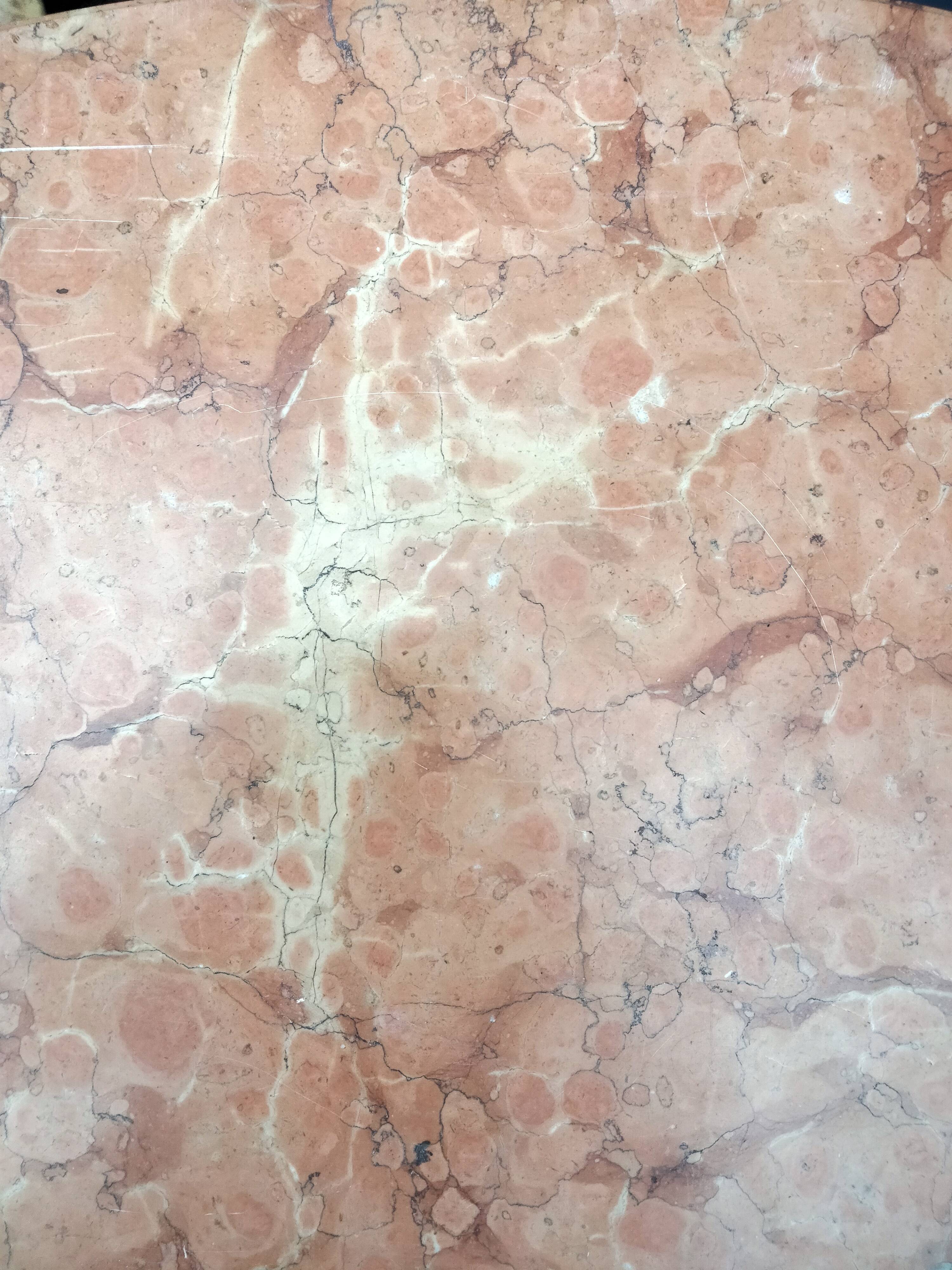 Chest of drawers old marquetry marble top style louis xvi