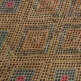 6x8 Mustard & Yellow Vintage Kilim Rug, 184x245Cm