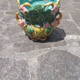 Majolica plant pot