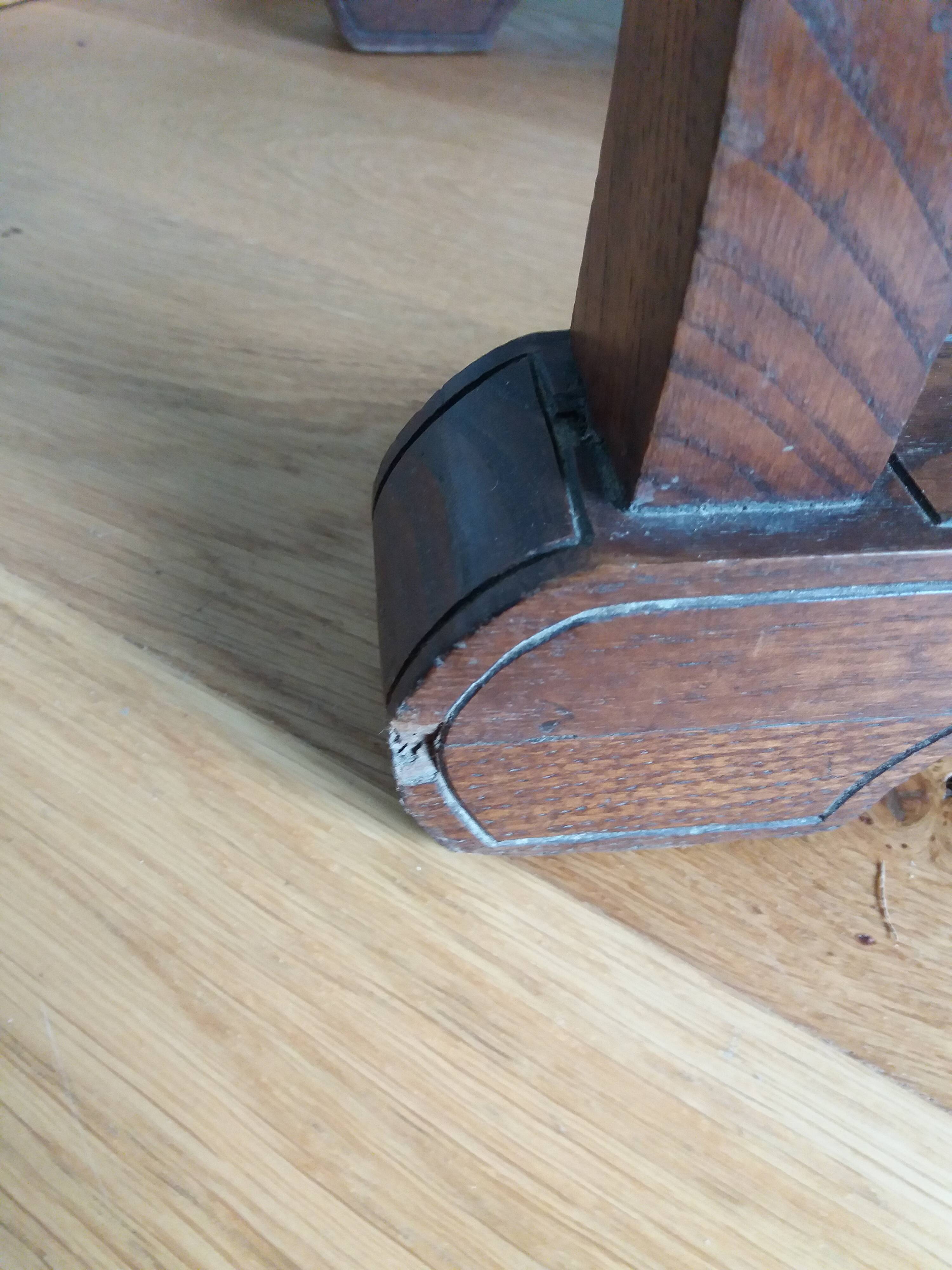 Armchair Curule Dagobert wood and rattan canning