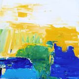 Mediterranean landscape -30x30 cm