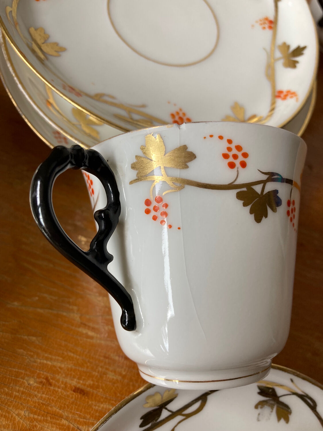 Empire period tea service