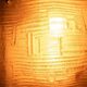 Space age curved glass ceiling light, vintage glass wall lamp.