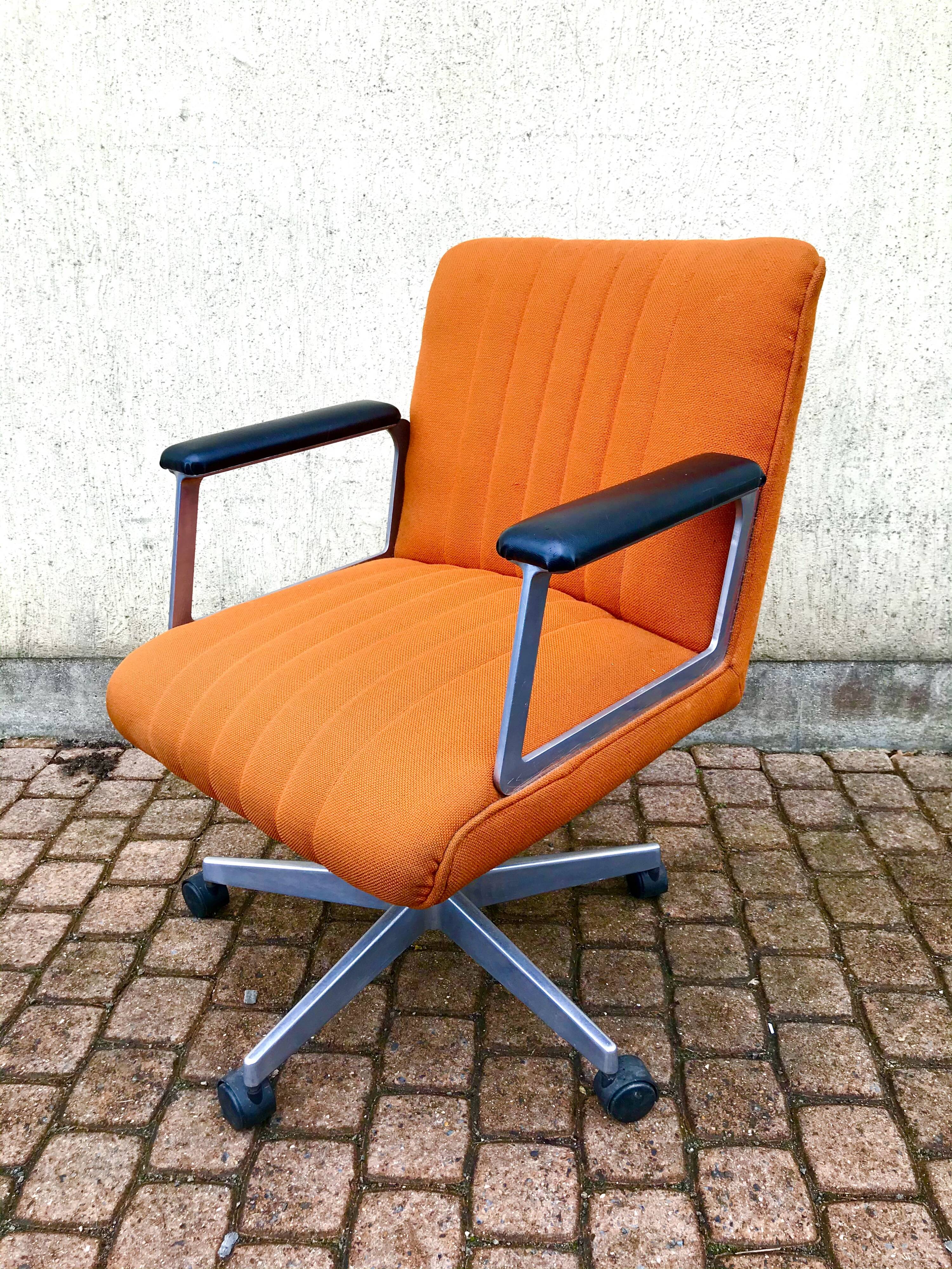 Chaise de bureau vintage 70s