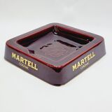 Imposant cendrier publicitaire en céramique Martell Cognac