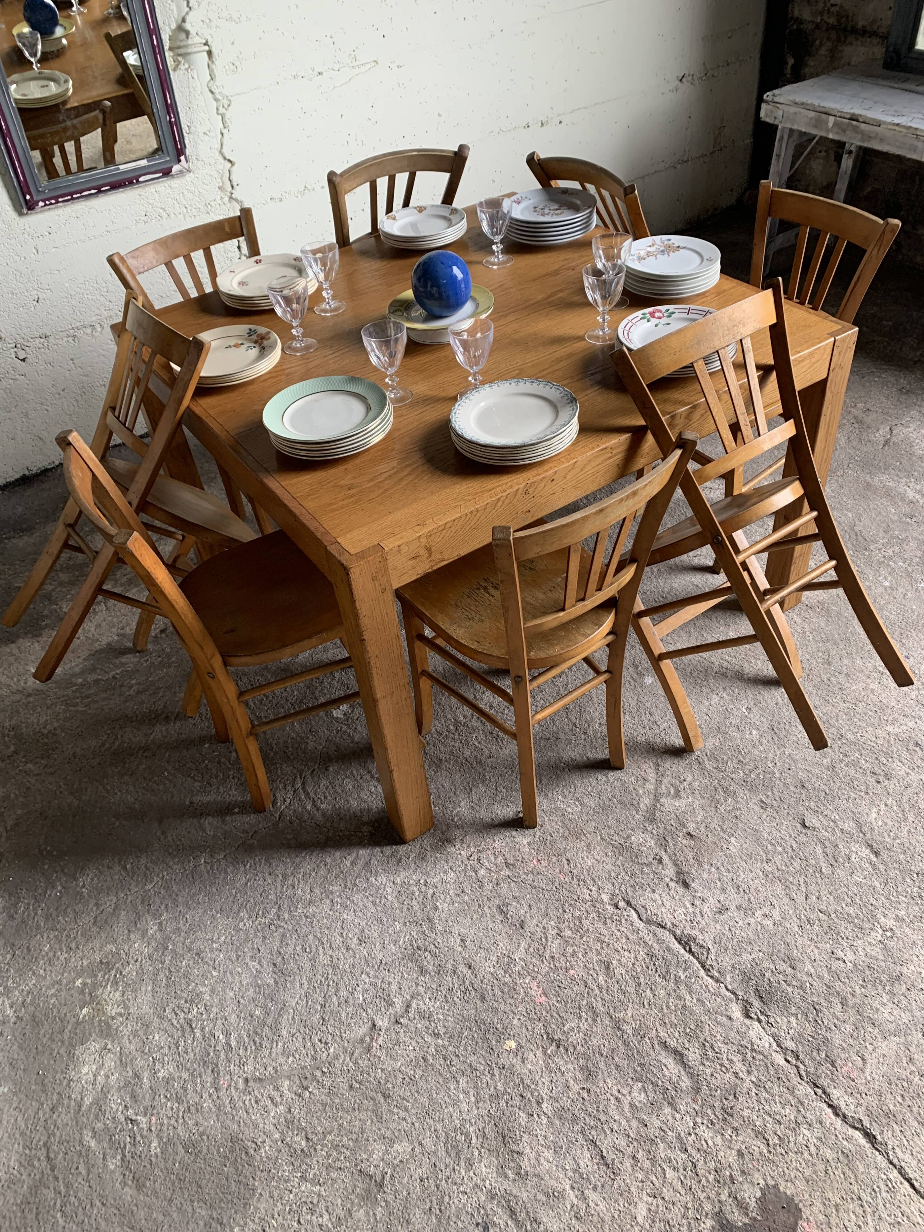 6 pure juice bistro chairs
