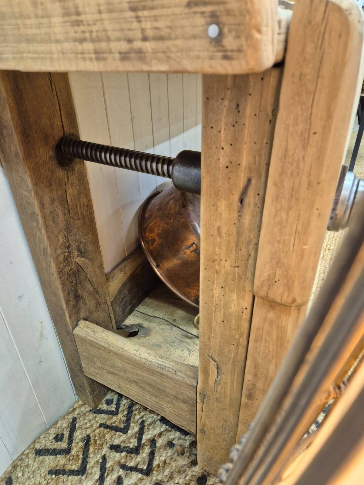 Old carpenter's workbench