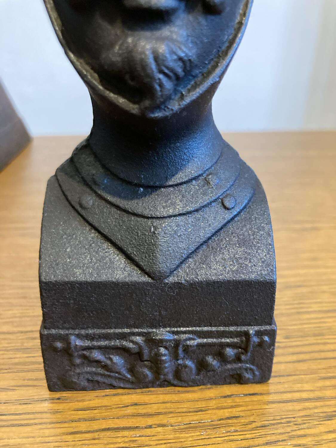 Pair of antique cast iron andirons