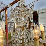 19th century crystal chandelier