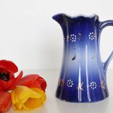 Antique pitcher Luneville Keller and Guerin