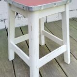 Pair of wooden stools 50s