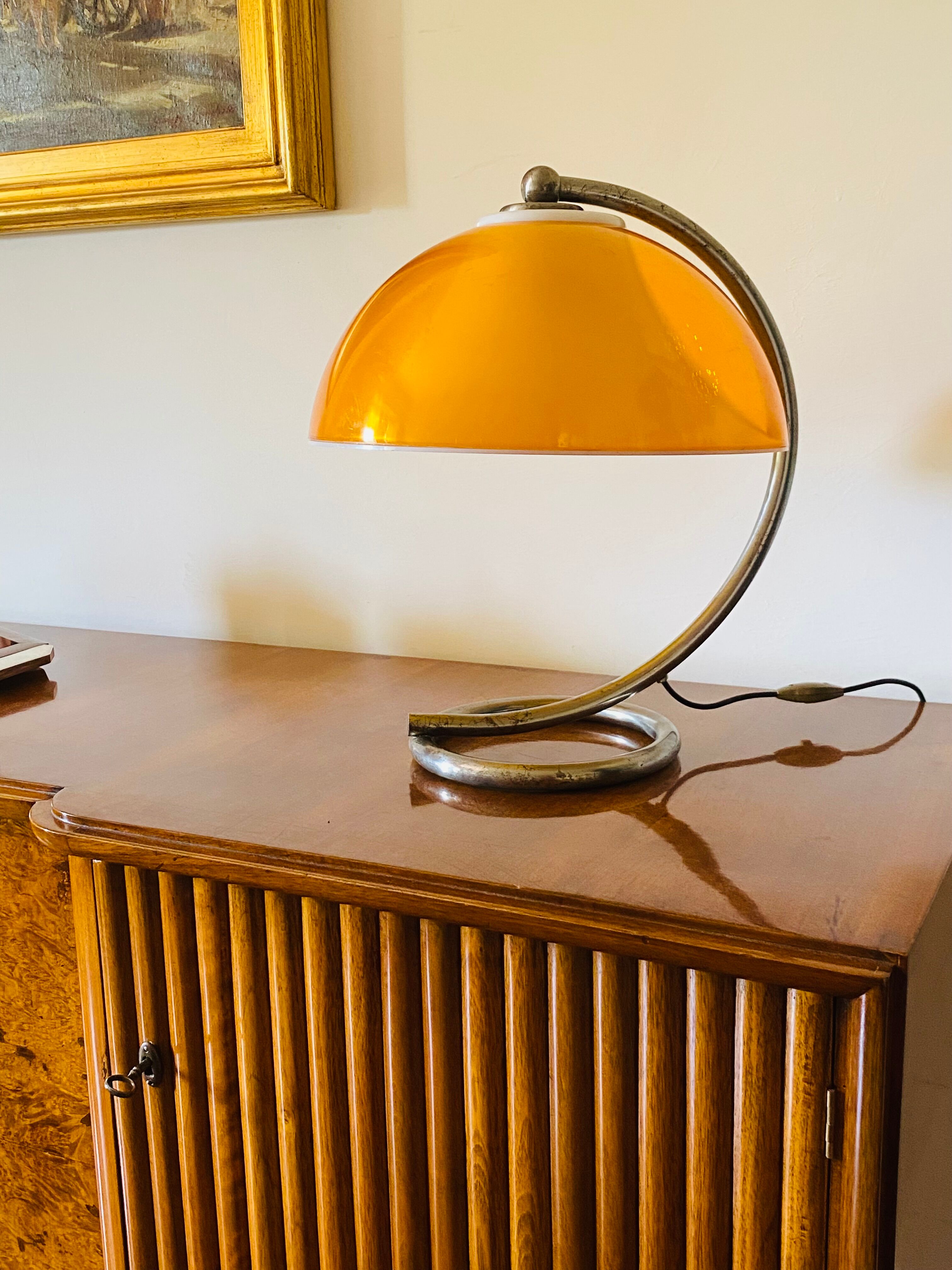 Space age table lamp France 1960s