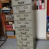Industrial Roneo 8-drawer locker
