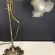 Art Nouveau bronze lamp