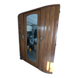 Wardrobe with mirror