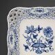 Ancient porcelain plateau from Meissen, Germany, 20th century.