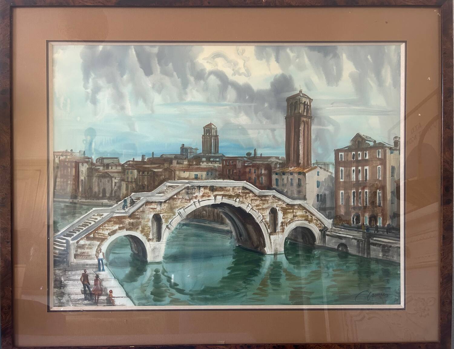 Aquarelle par Decaris