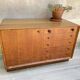 Scandinavian sideboard with 5 vintage drawers