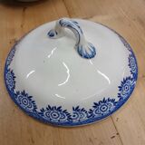 Old soup tureen Digoin and Sarreguemines