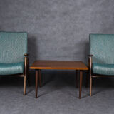 Pair of Jaroslav Smidek chairs model 6950, Vintage Czech 1960s