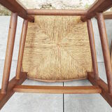 Set of 2 straw chairs