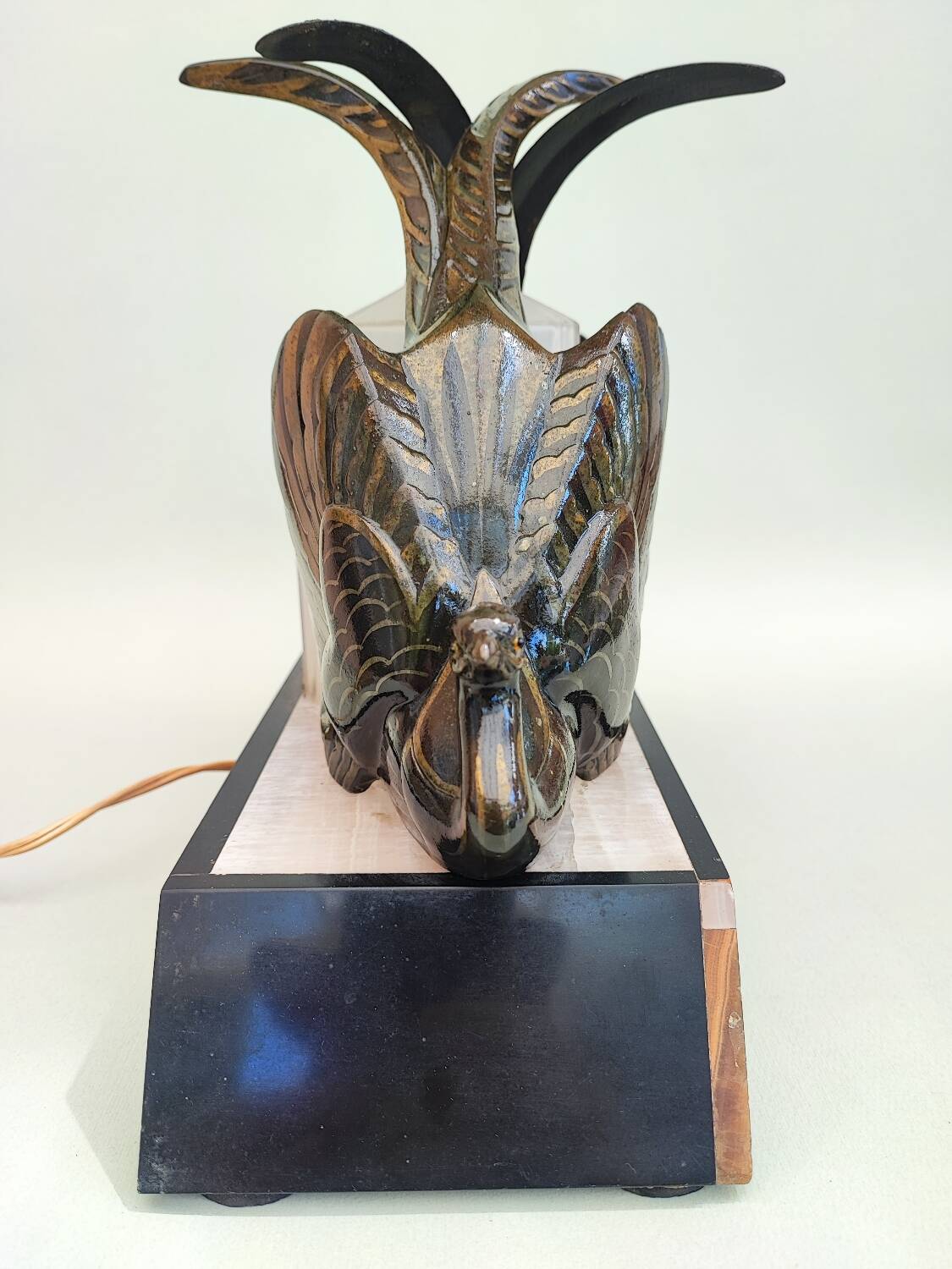 Art déco lamp by Rochard