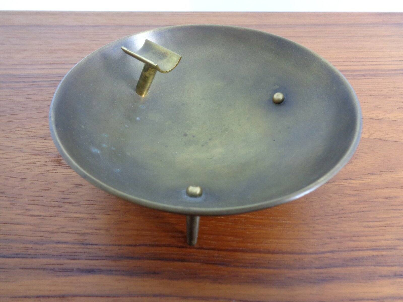 Mid-Century Brass Ashtray, 1960s