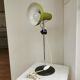 Vintage Olive Green Table Lamp, Adjustable Retro Desk Light