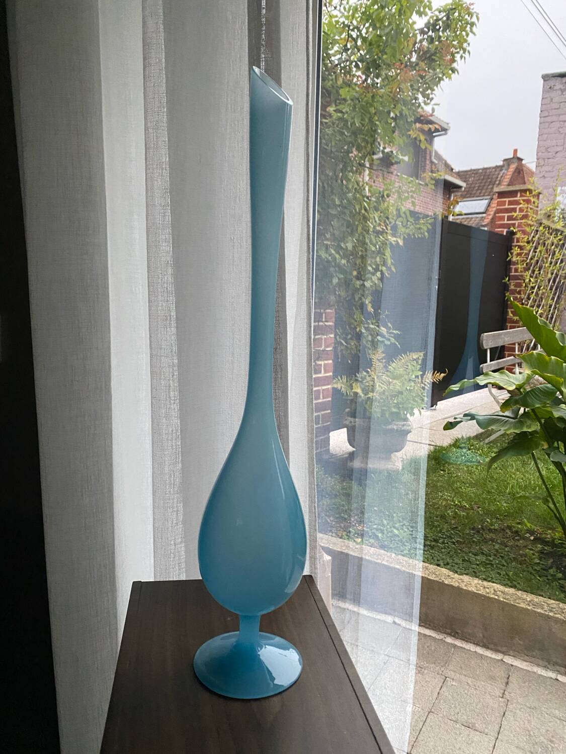 Vintage opaline vase