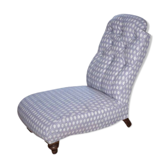 Victorian nursing armchair